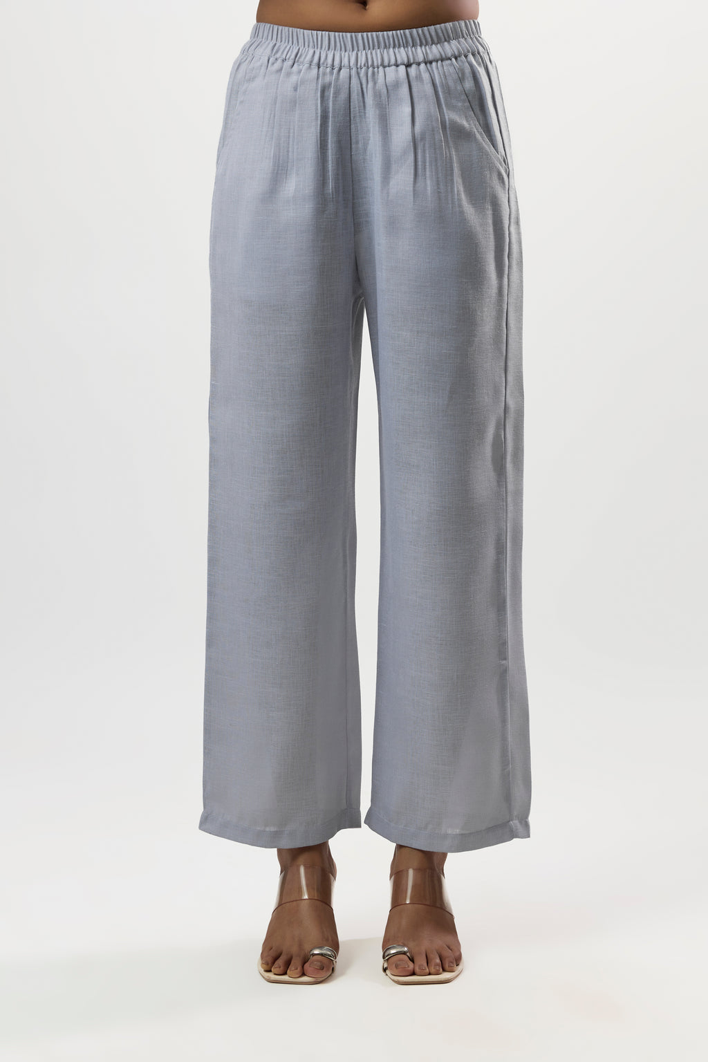 BLUE WITH WHITE COADDING EMBROIDERY CO-ARD SET